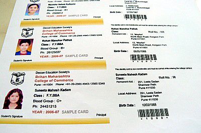 Inkjet ID Card Sheet Pune
